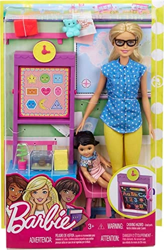Barbie You Can Be Anything Teacher Doll - 23.81 cm Brunette Ages 3+