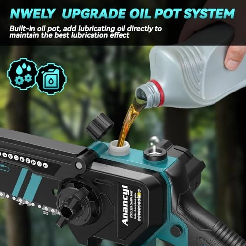 Mini Chainsaw - 8000 mAh 6 Inches