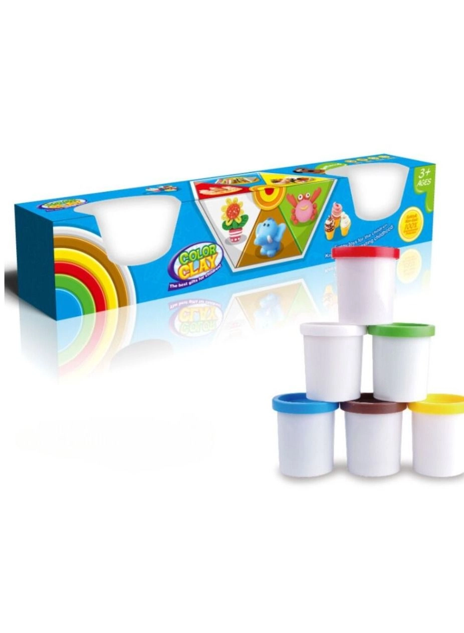FITTO Clay Dough Pack - 6 pcs