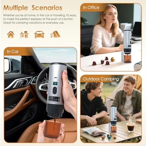 Portable Coffee Maker - 90 Milliliters NS/DG/Ground Coffee