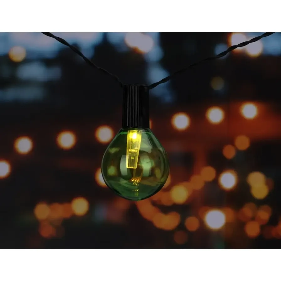 Party LED Lights with Solar Panel - 10 Pc.