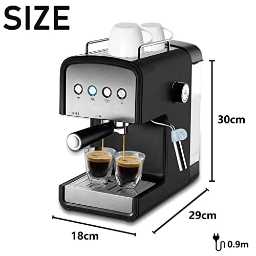High Pressure Steam Semi-automatic Espresso - 11-15 cups Pump pressure