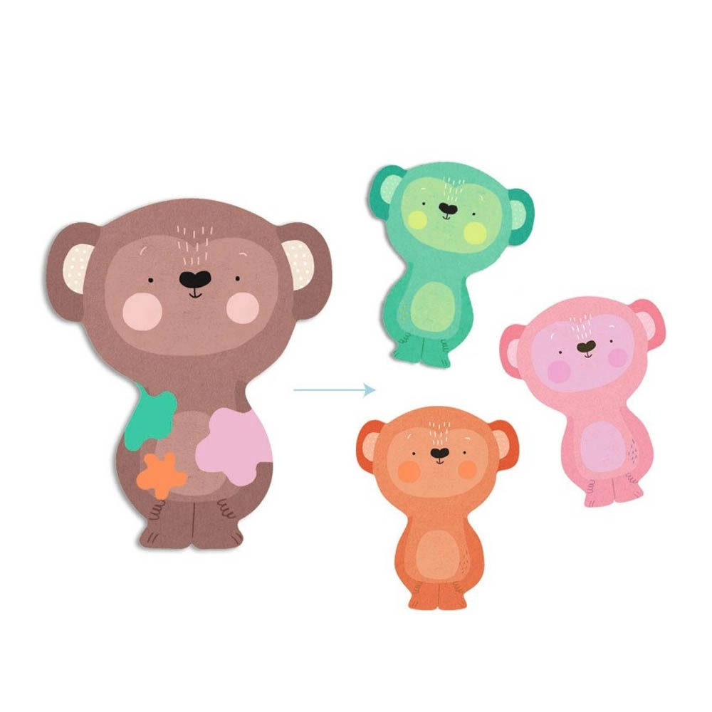 Edu Ludo Colours Game - Suitable for 2.5 years and above 9 pieces