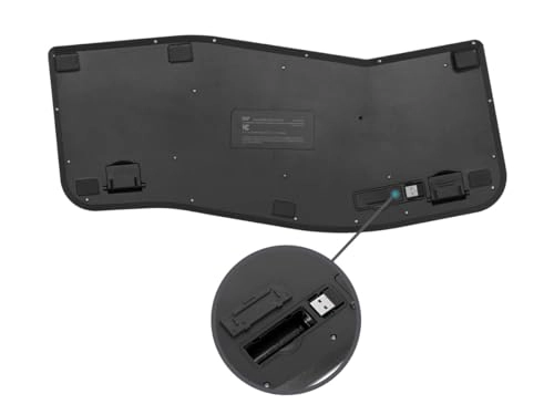 Ergonomic Wireless Split Keyboard - Wireless