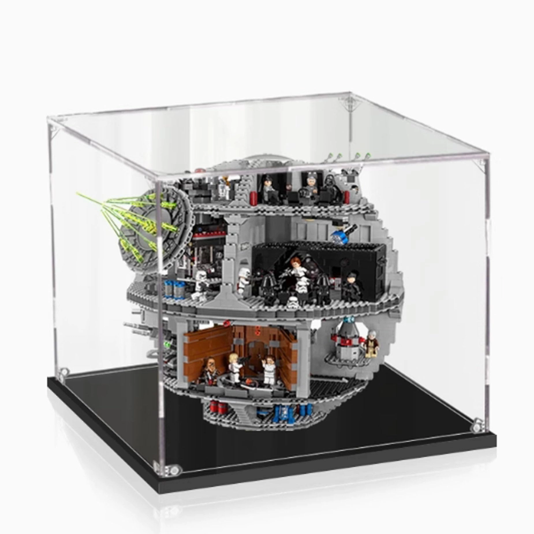 PHOVKFR Acrylic Display Box - 53 x 45 x 46 cm 2mm Clear