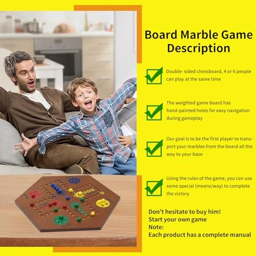 Wahoo - Solid Pine Double Sided - Board Game
