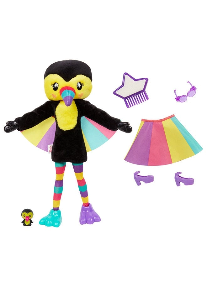 Cutie Reveal Jungle Friends - Toucan Ages 3+