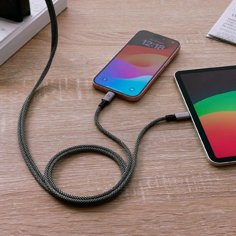 MS100 Cable 60W USB-C to USB-C 1m Braided