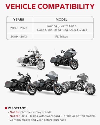 Driver Floorboard Extensions - Harley Touring 2009-2024