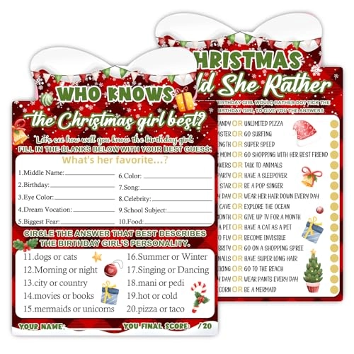 Who Knows The Christmas Girl - 20 piece(s)