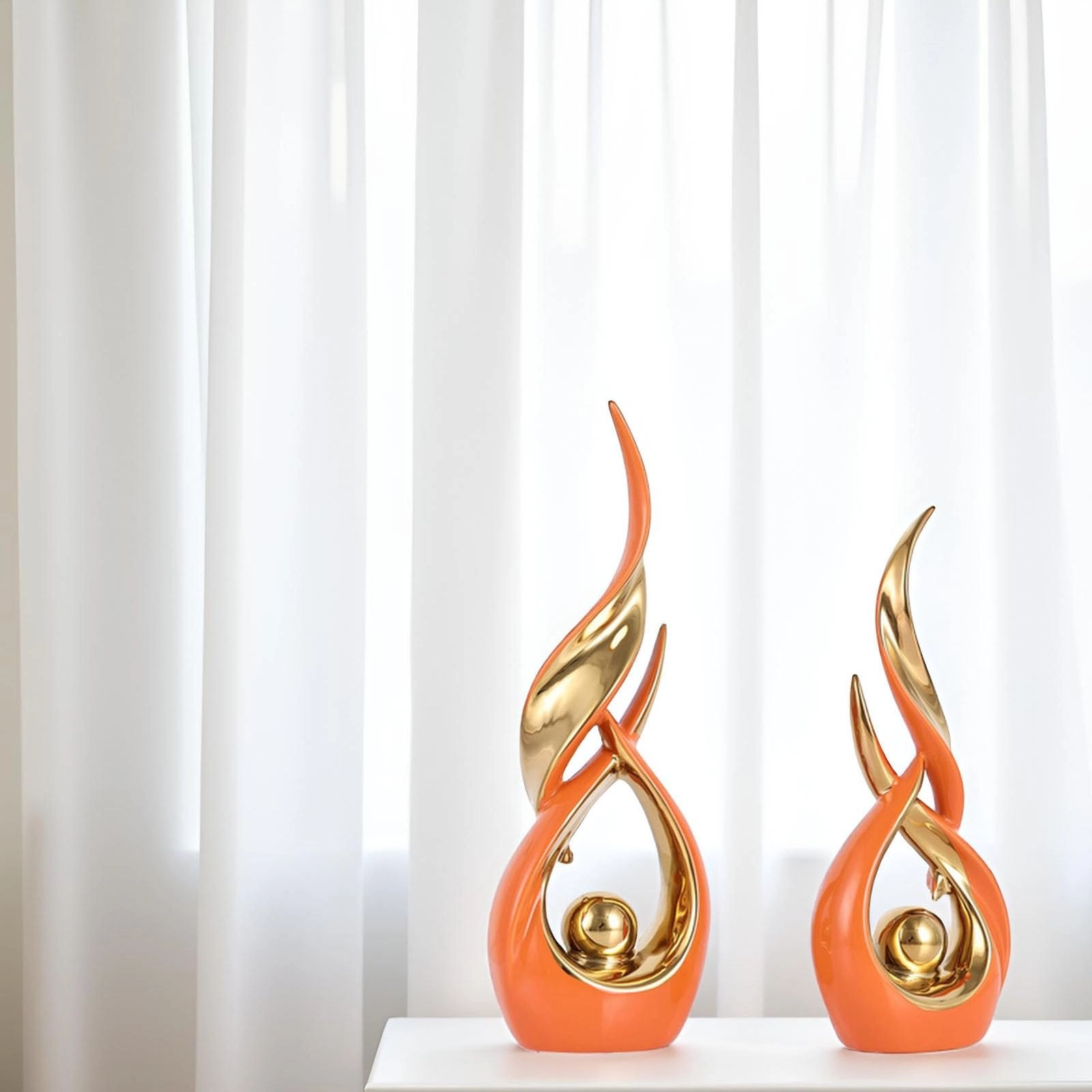 Abstract Statue - Ceramic Set