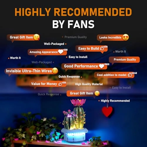 Lights for Lego 11509 Cactus in Bloom (11509) - LED Kit