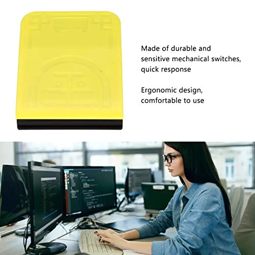 FS17Pro - Single Foot Switch Pedal Wireless BT Wireless 2.4G Wired USB