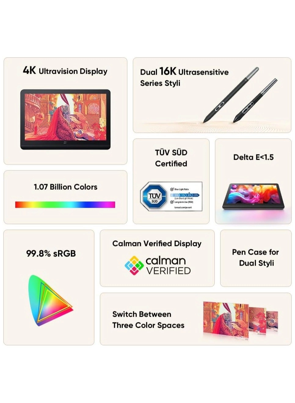 Artist Pro 19 - Graphics Tablet 4K UHD