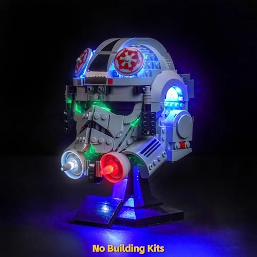 LED Light Set - Copper Line for LEGO AT-AT Driver Helmet 75429
