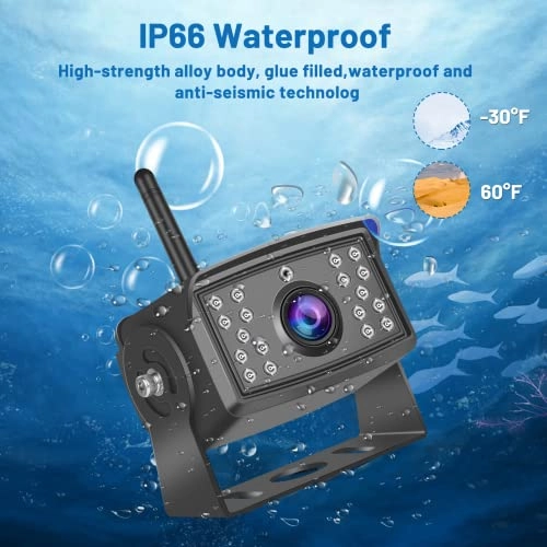 Wireless Digital Backup Camera - Night Vision 1080P