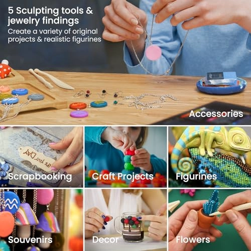 Polymer Clay Kit - Polymer Clay 42 Colors