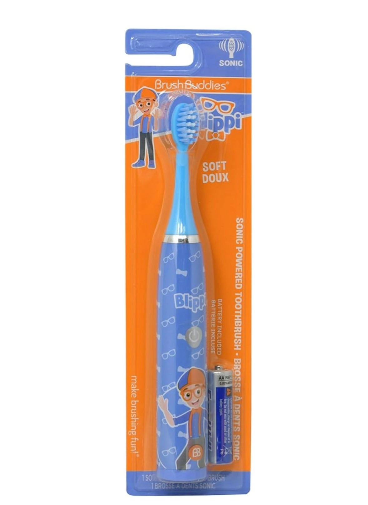 Blippi Electric Toothbrush - Battery 1Pk