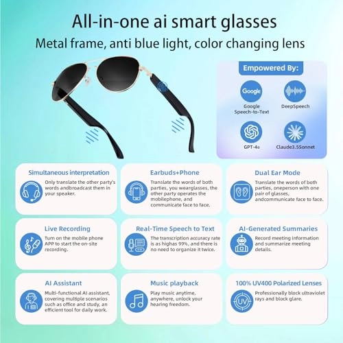GS10 - AI Translator Bluetooth 164 Languages
