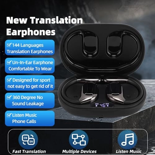 Real Time 144 Language Translator Earbuds
