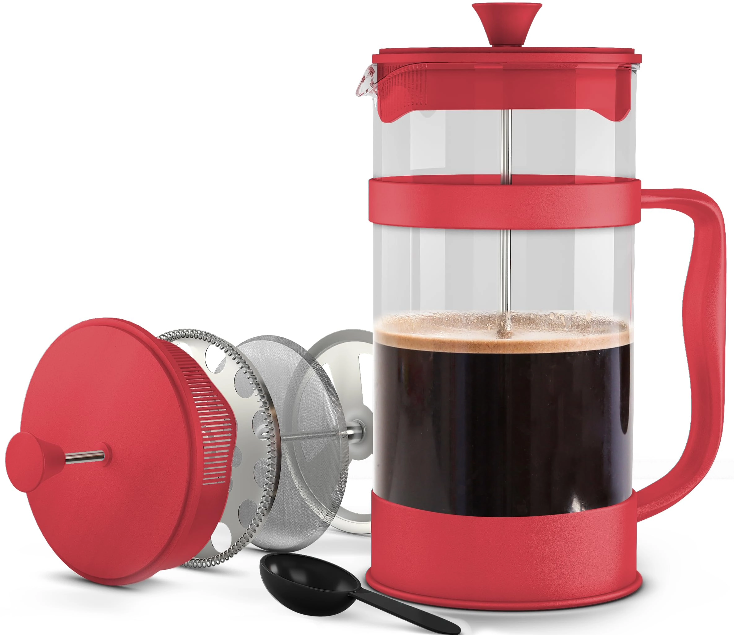 French Press - 34 Oz Borosilicate Glass
