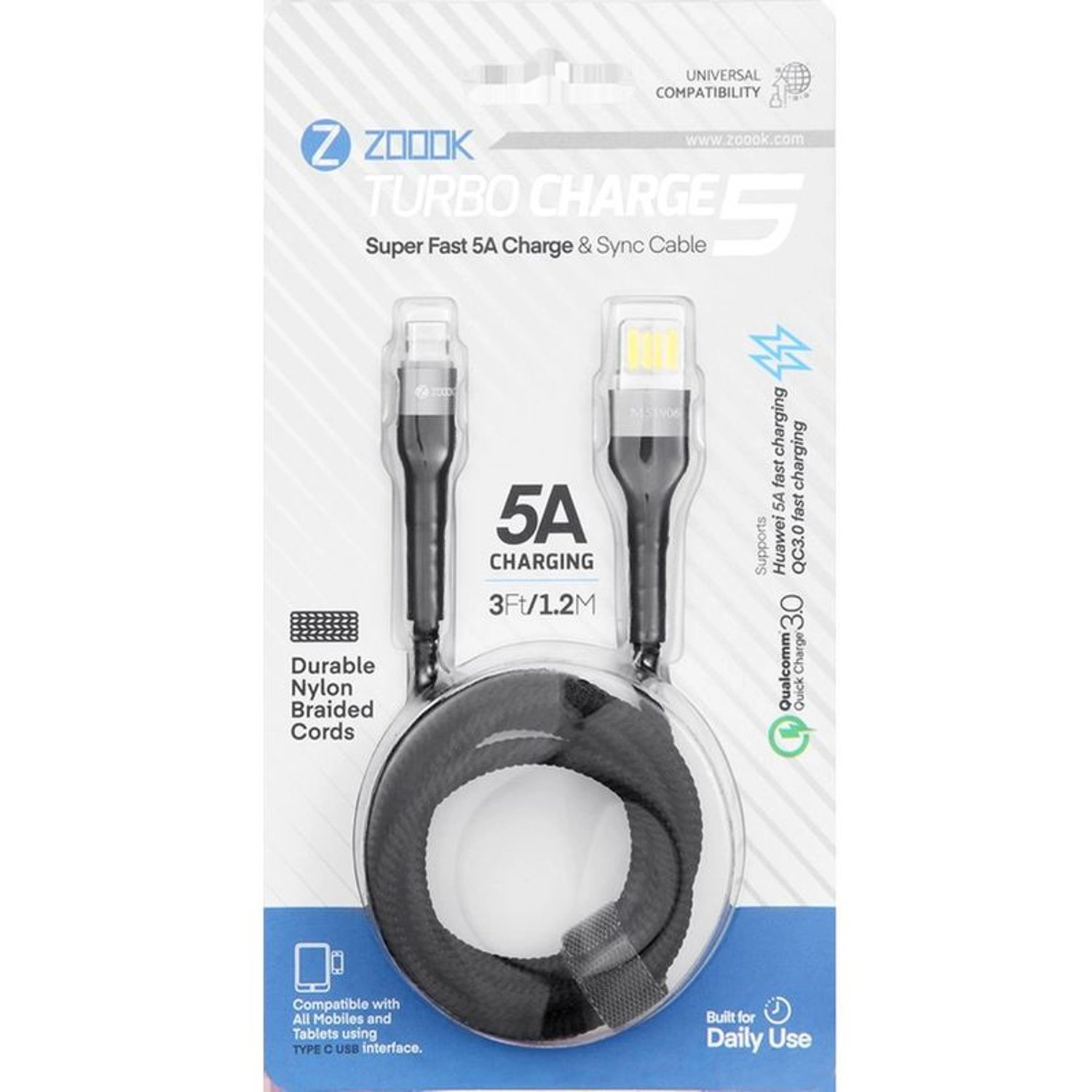 ZT-AIC2M Lightning to USB Cable 1.8m