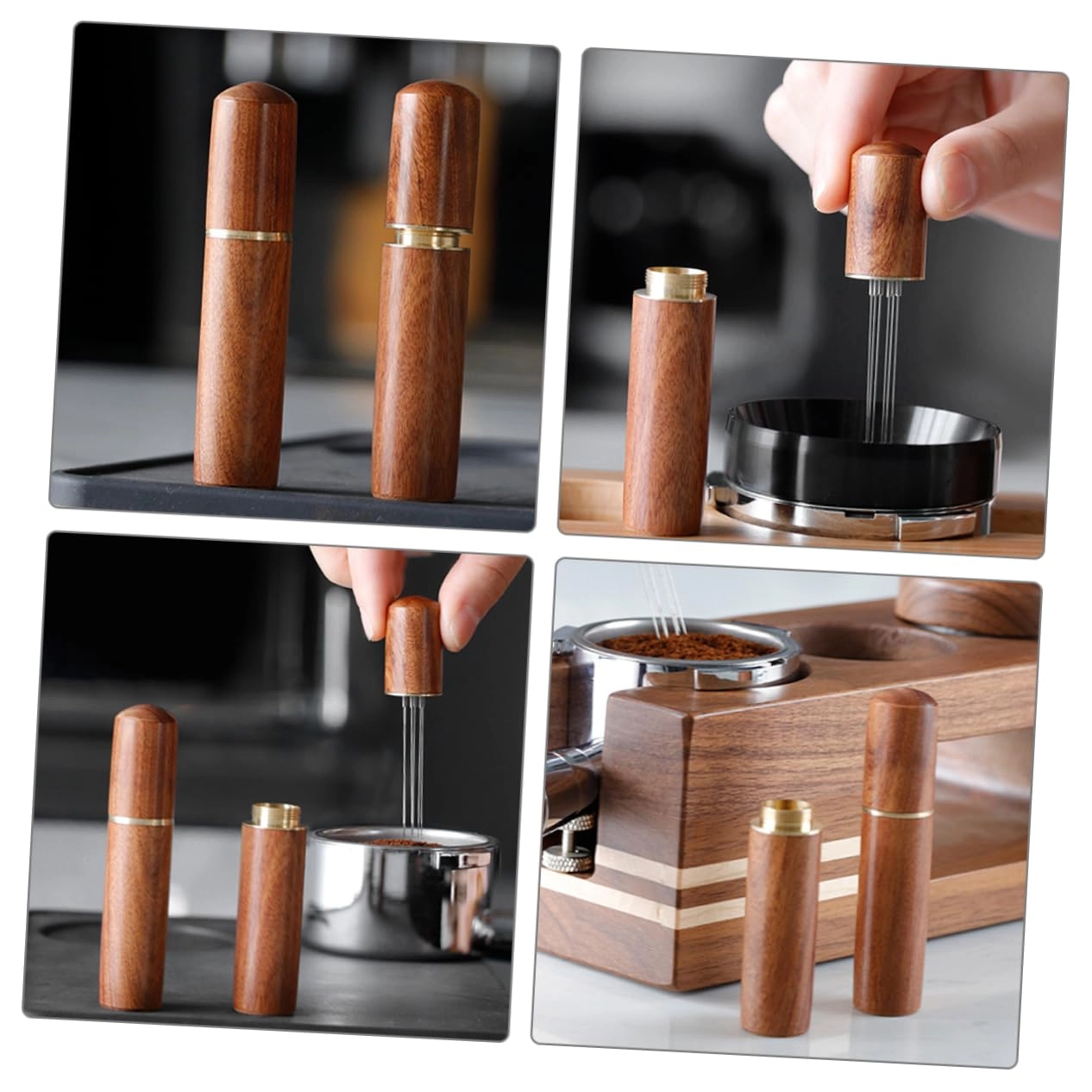 Espresso Tamper + Stirrer + Distribution Tool Stand