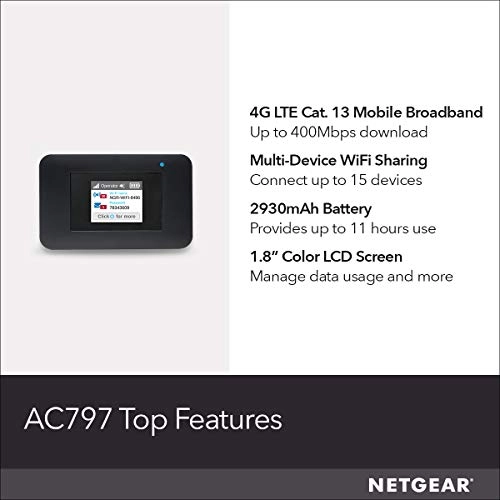 AC797 - 4G LTE 802.11ac 400 Mbps