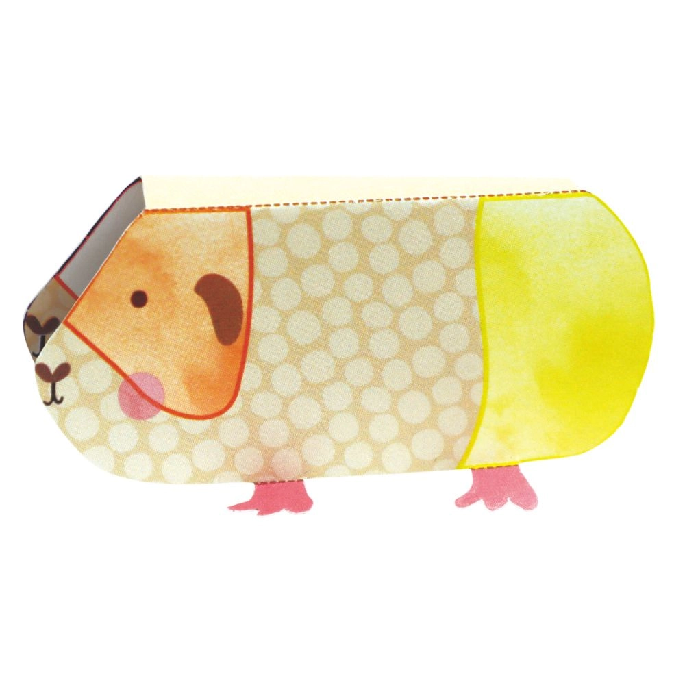 Painting & Origami Pets Watercolor - 14 coloring sheets paint brush