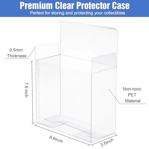 ETB Protector Case - 6 Pack 7.6 x 6.6 x 3.5 Inch 0.5mm