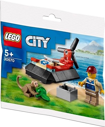 City Wildlife Rescue Hovercraft (30570) - Polybag Multicolor