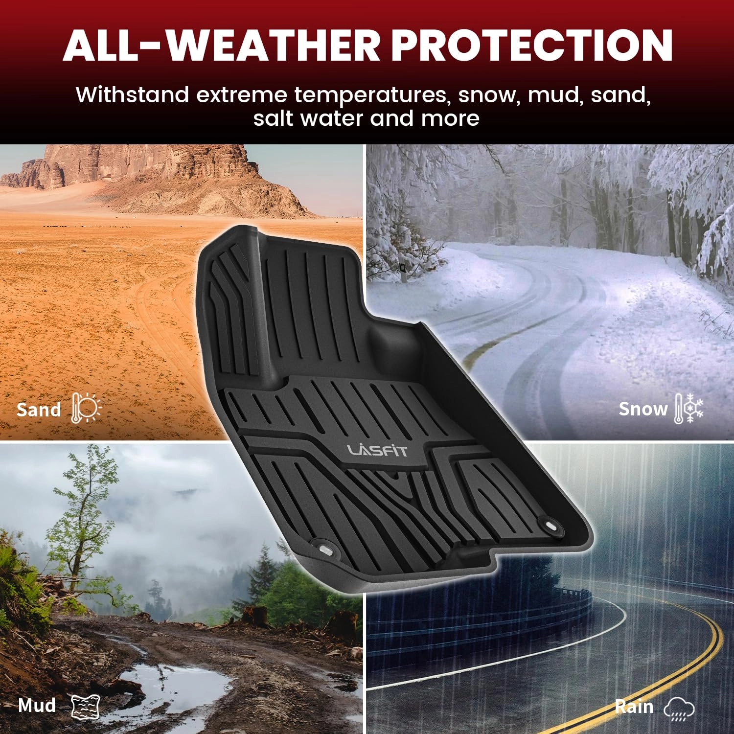 Floor Mats & Trunk Mat - Honda CR-V 2017-2022 Upper Position