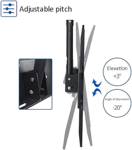 TV Ceiling Mount - 160kg 75-100 inch