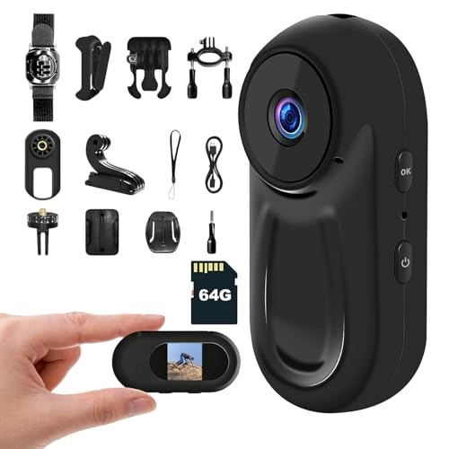 Mini Body Camera - 64GB 1080P