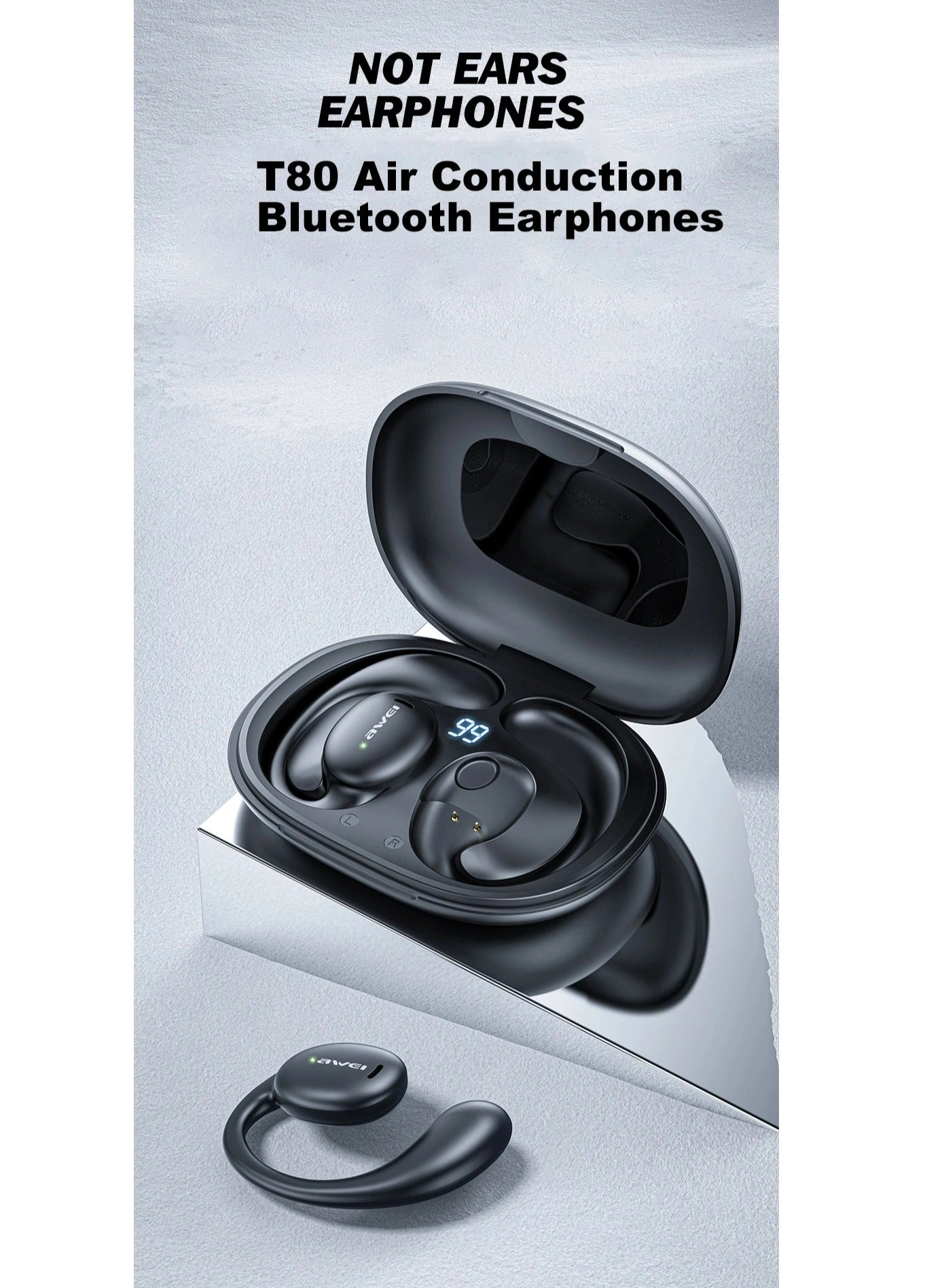 T80 OWS Wireless Earbud