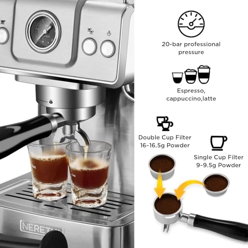 PE3660U - Milk Frother Semi-Automatic