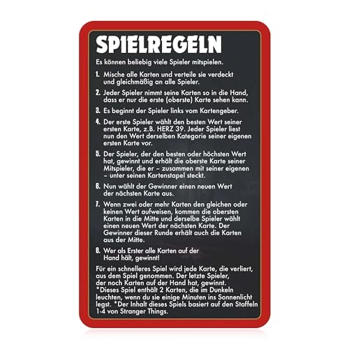 Top Trumps Collectables Stranger Things - Card Game (German)