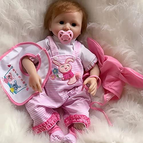 Reborn Baby Doll - 55cm 22" Vinyl Cotton Body