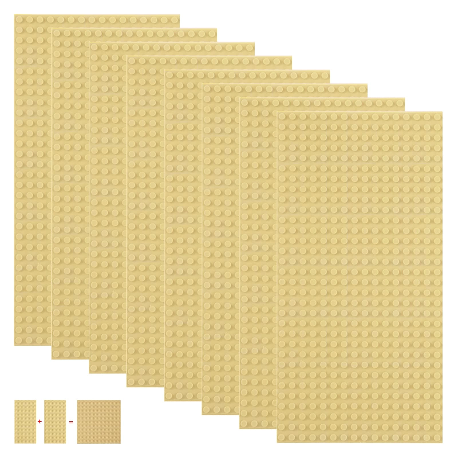 Baseplate - 8 pcs