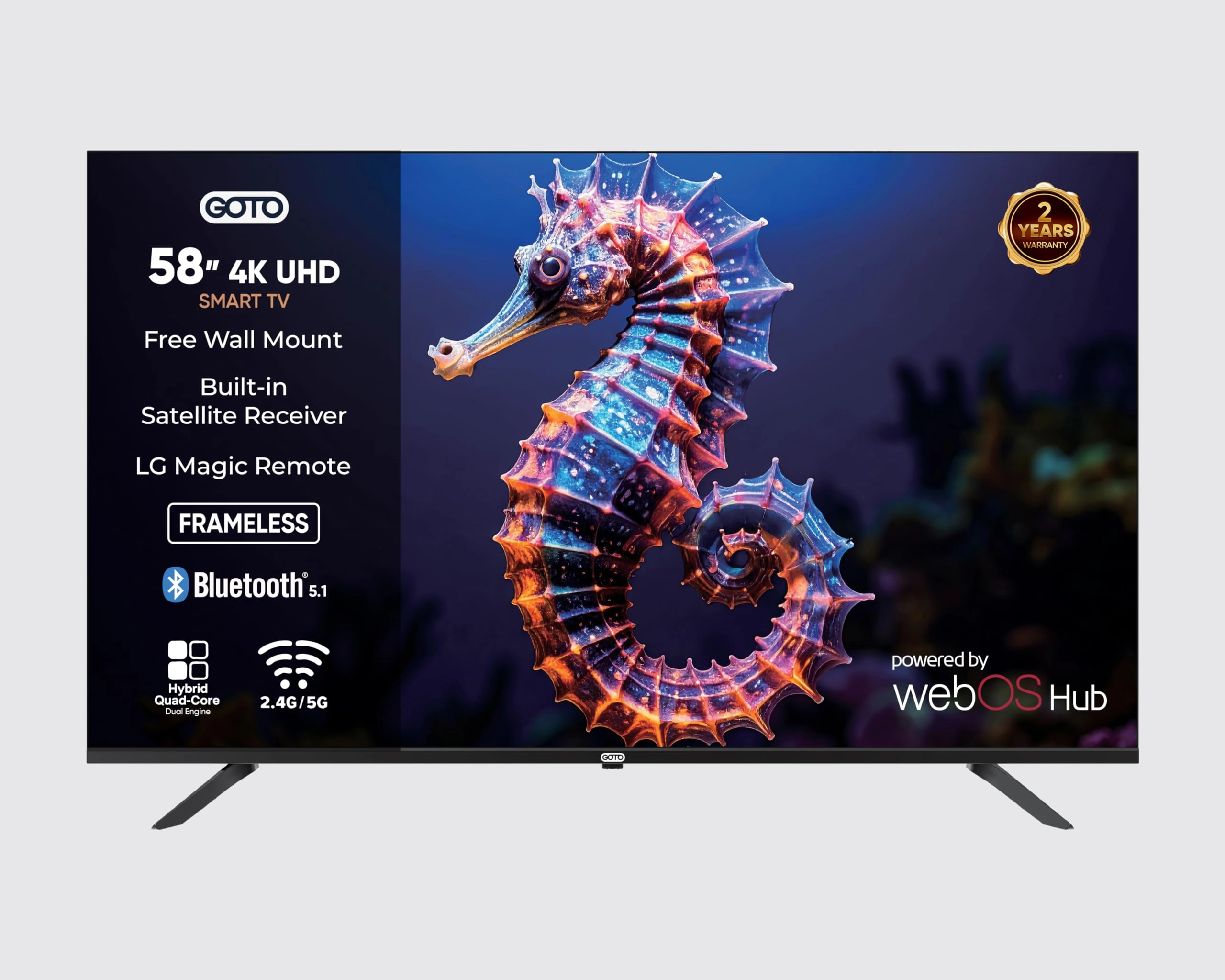 China G58WEDU12N60R - 58-inch