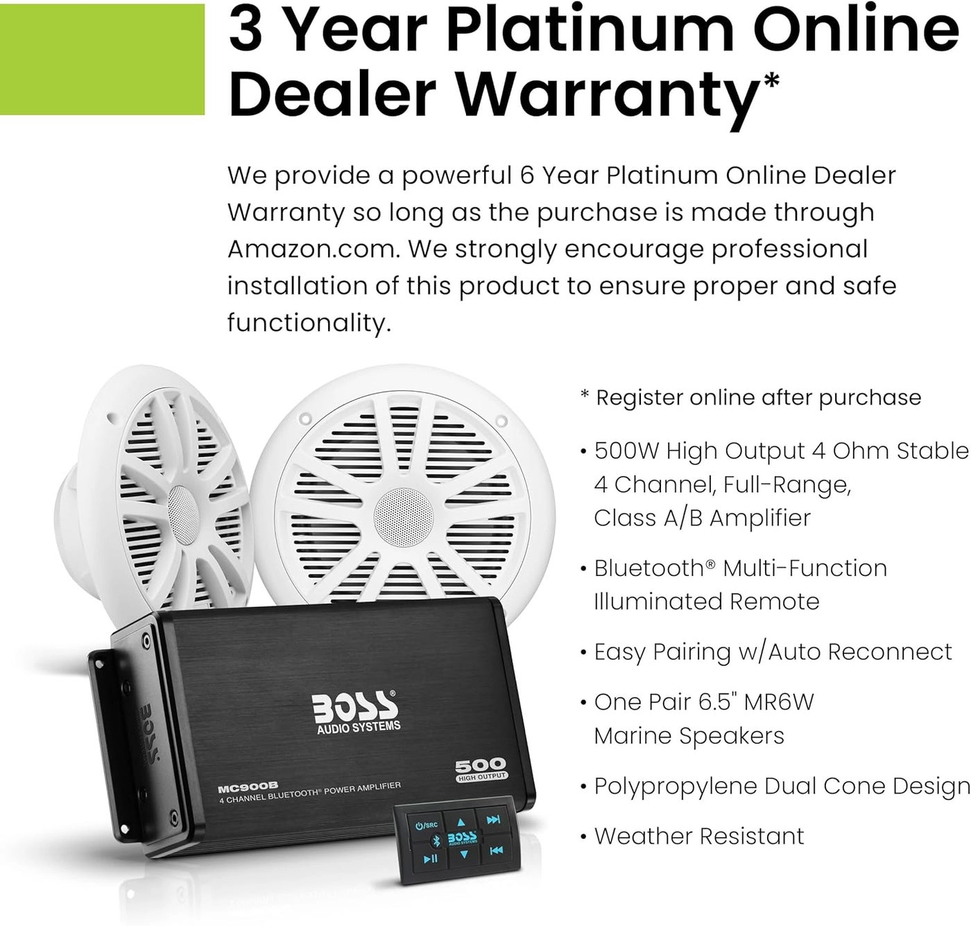 ASK902B.6 - 6.5 inch 500W