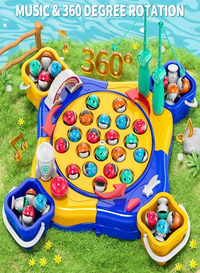 Magnetic Fishing Game - 3-5 70 pieces