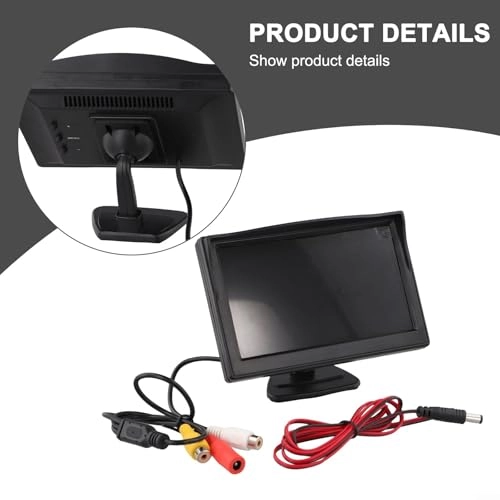 Car Reverse Monitor with Rear View Camera Kit - 1080P