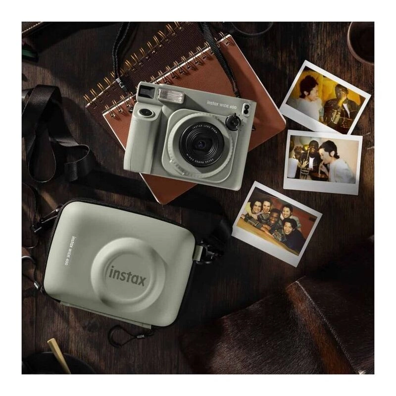 Instax Wide 400 - Sage Green + Instax Wide Instant Film - 40 Sheets