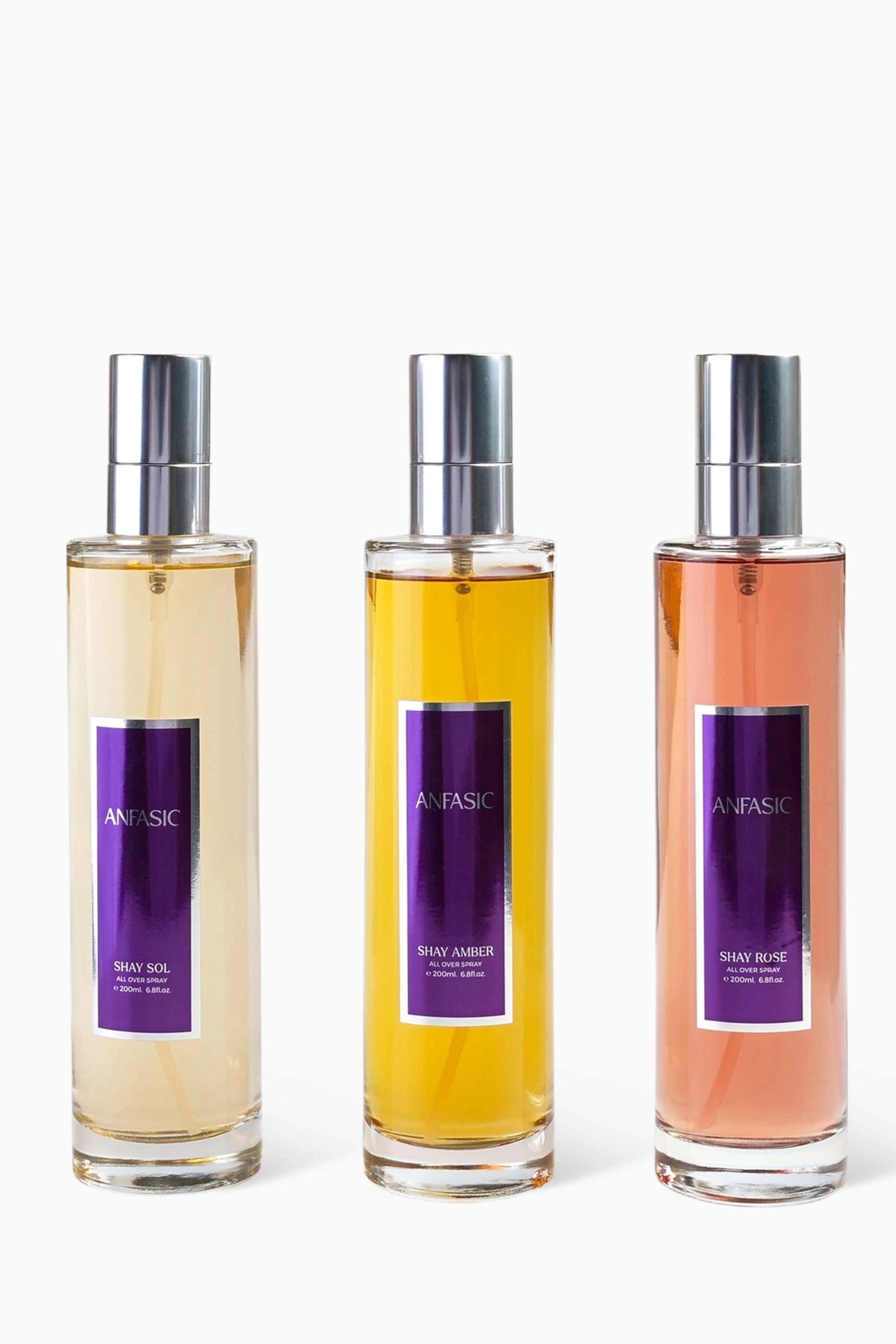 ANFASIC Shay Amber + Shay Rose + Shay Sol - All Over Sprays three