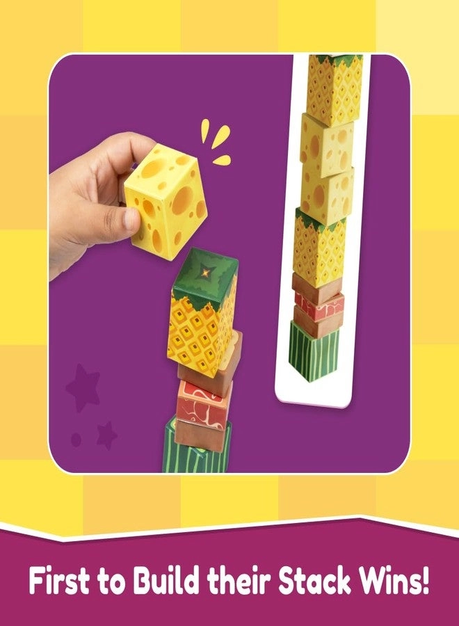 Stack A Snack: Interactive Stacking Game