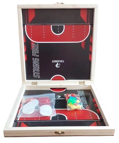 3-in-1 Foldable String Hockey - English 3 years and up