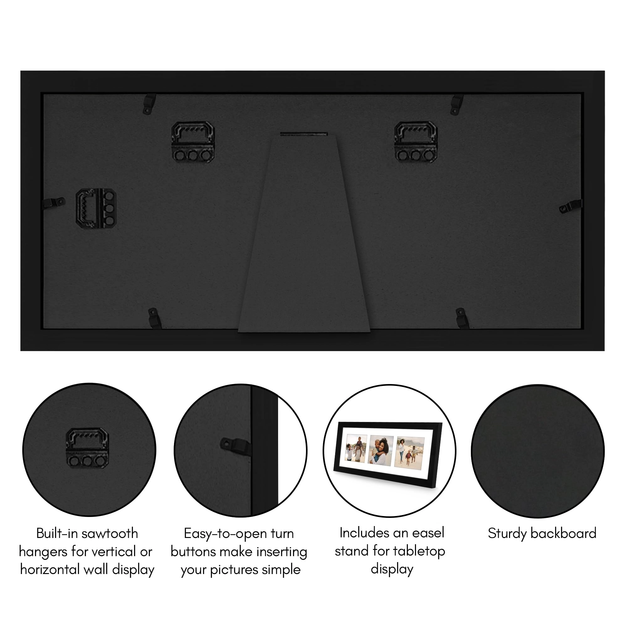 Collage Picture Frame - 5.5x14 three