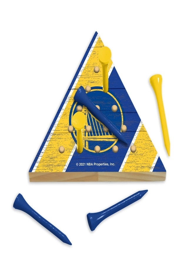 NBA Golden State Warriors Peg Pyramid Game