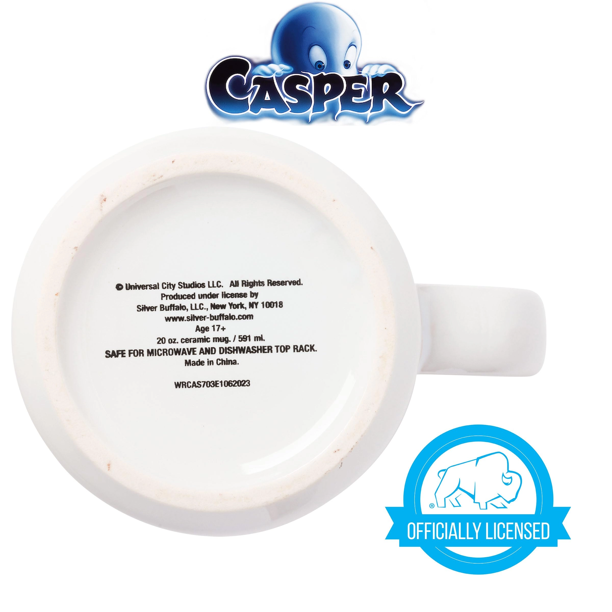 Casper The Friendly Ghost Ceramic Mug - 1 pcs Crystals
